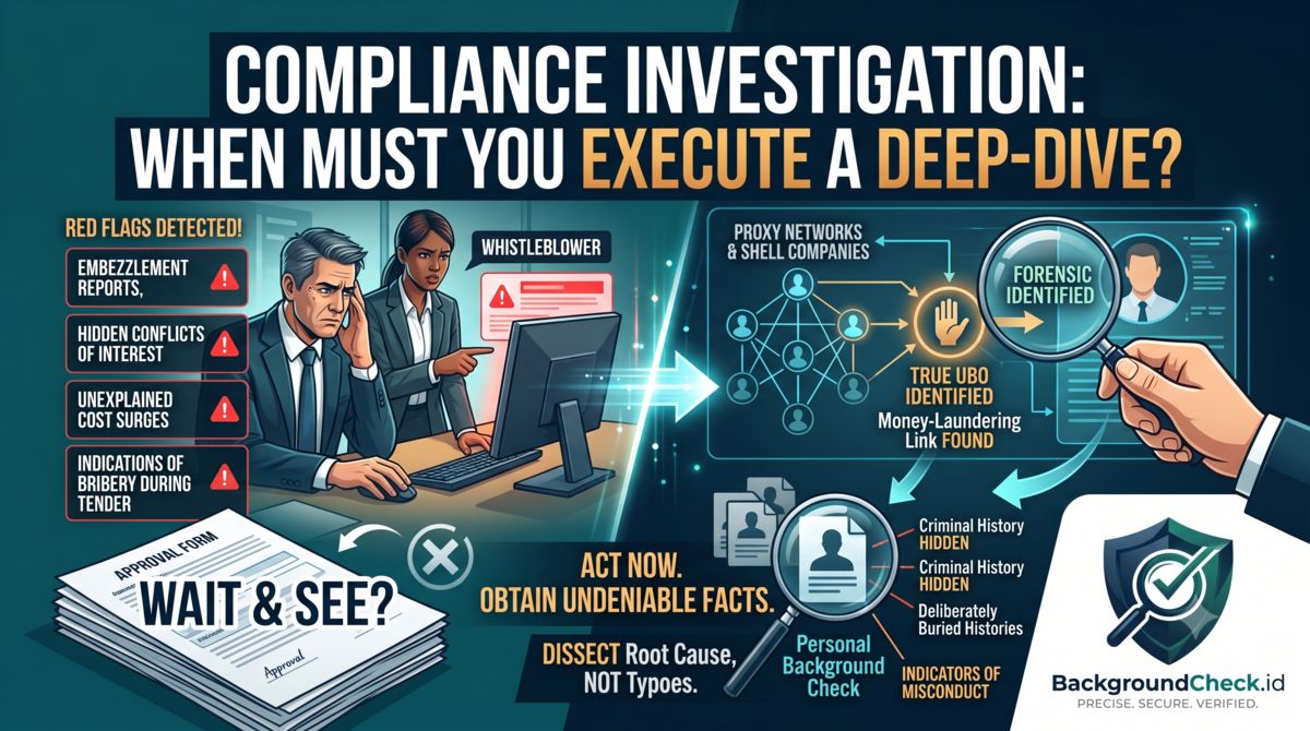 Compliance Investigation: Kapan Perusahaan Wajib Mengeksekusi Investigasi Mendalam?