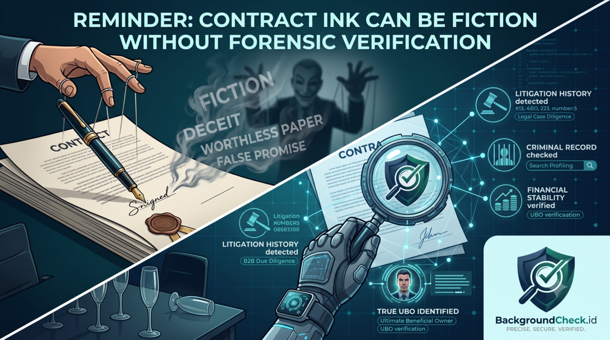 Reminder: Contract Ink Can Be Fiction Without Forensic Verification