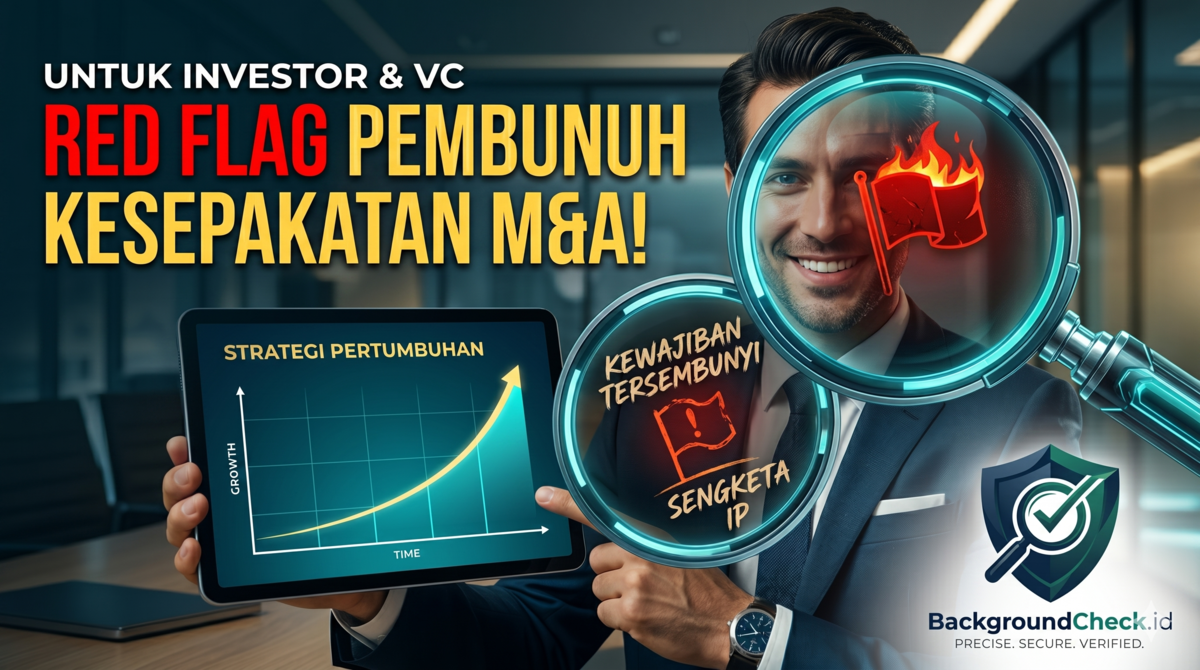 Untuk Investor & VC: Red Flag Paling Mematikan Sebelum Eksekusi M&A