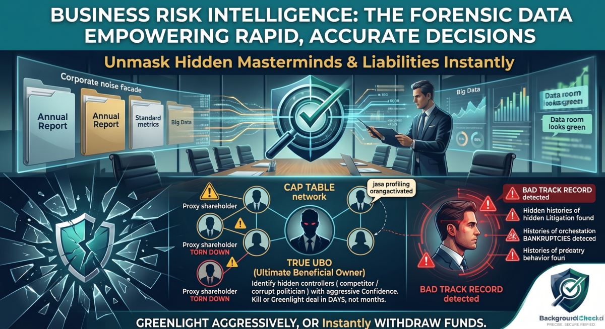 Business Risk Intelligence: The Forensic Data Empowering Executives to Make Rapid, Accurate Decisions